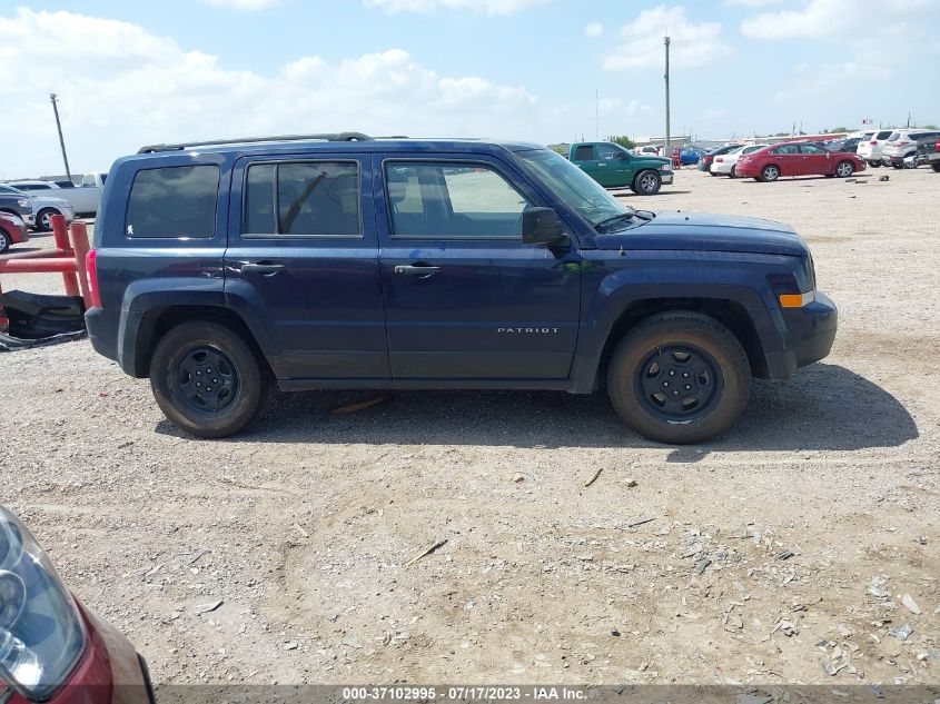 2016 JEEP PATRIOT SPORT - 1C4NJPBA4GD562326