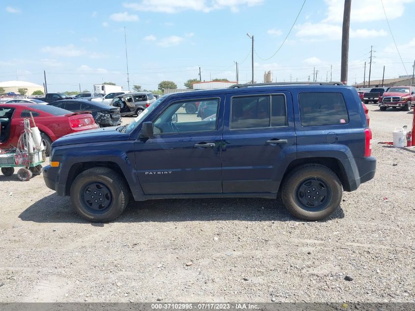 2016 JEEP PATRIOT SPORT - 1C4NJPBA4GD562326