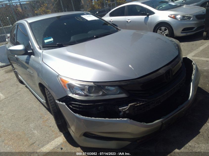 2017 HONDA ACCORD SEDAN SPORT - 1HGCR2F54HA136110