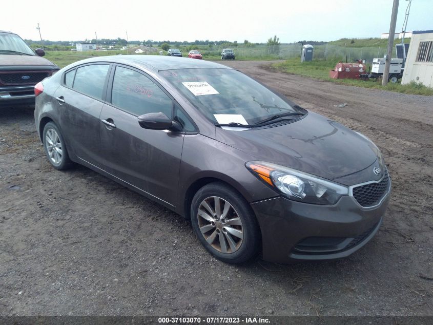 2014 KIA FORTE LX - KNAFX4A63E5061981