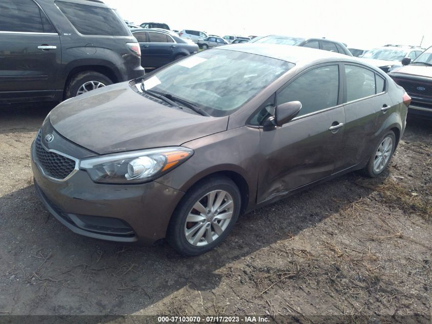 2014 KIA FORTE LX - KNAFX4A63E5061981