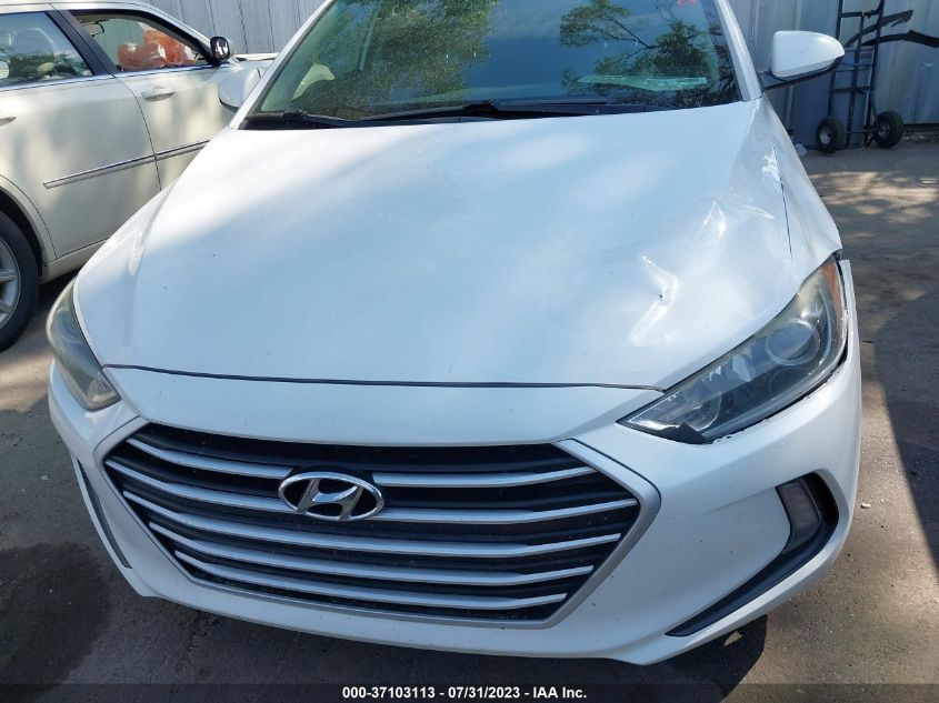 2017 HYUNDAI ELANTRA LIMITED/SE/VALUE EDITION - 5NPD84LFNHH147322