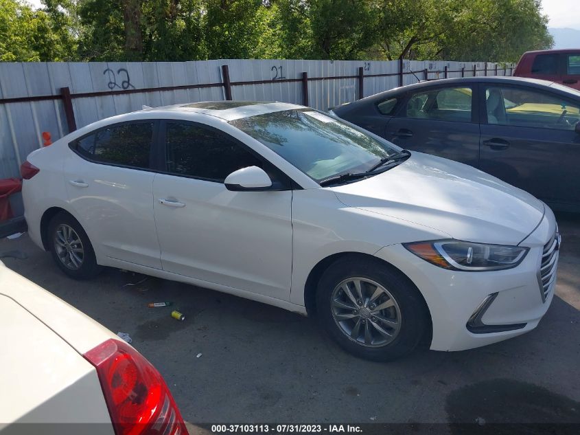 2017 HYUNDAI ELANTRA LIMITED/SE/VALUE EDITION - 5NPD84LFNHH147322