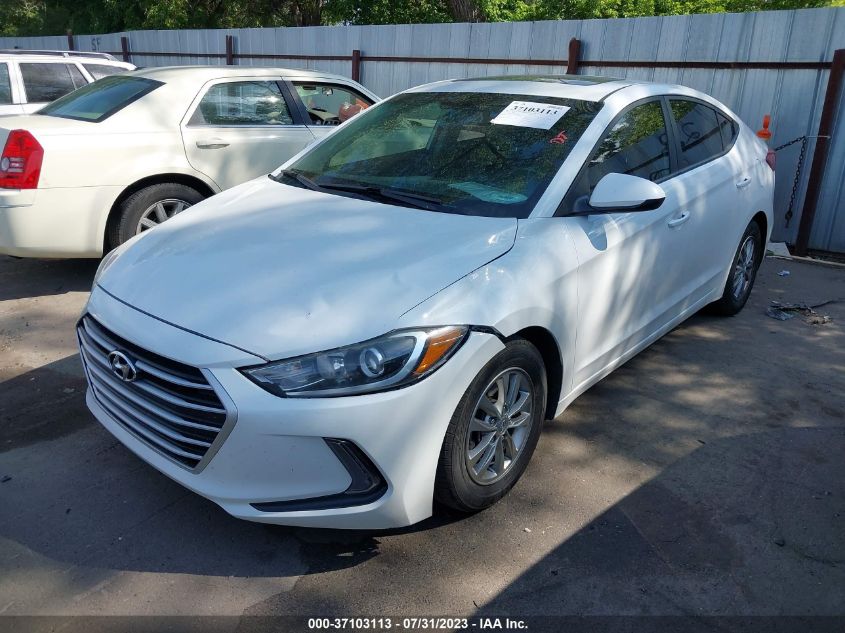 2017 HYUNDAI ELANTRA LIMITED/SE/VALUE EDITION - 5NPD84LFNHH147322