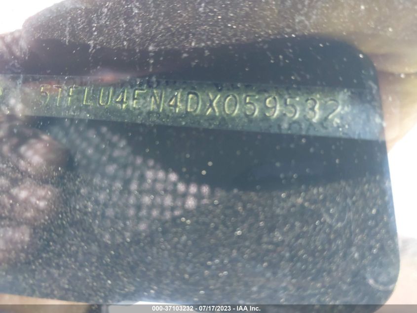 2013 TOYOTA TACOMA - 5TFLU4EN4DX059532