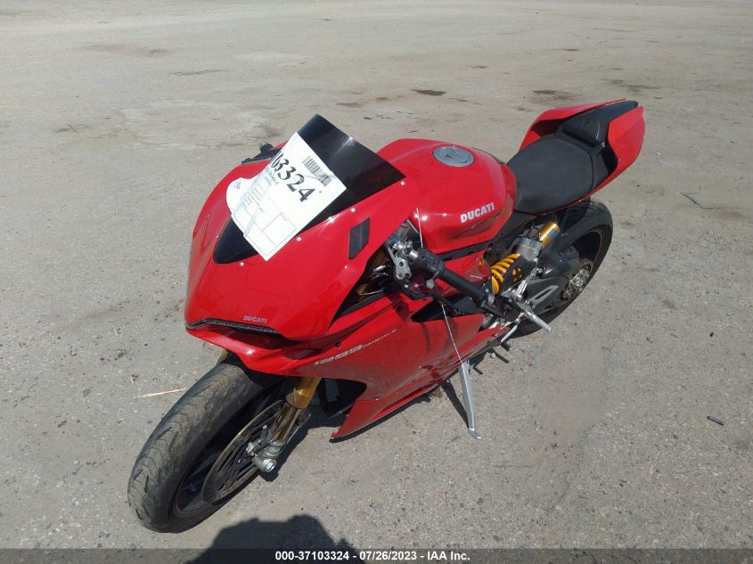 2016 DUCATI SUPERBIKE 1299 PANIGALE/S ZDM14BYW9GB004595