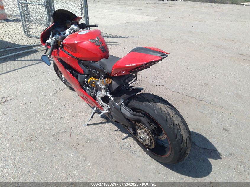 2016 DUCATI SUPERBIKE 1299 PANIGALE/S ZDM14BYW9GB004595