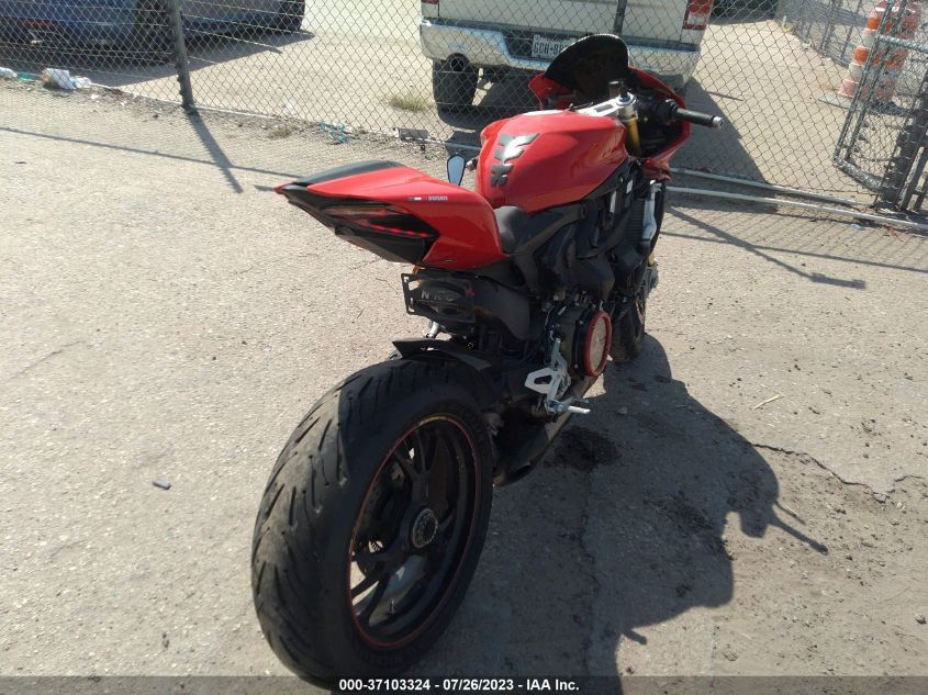 2016 DUCATI SUPERBIKE 1299 PANIGALE/S ZDM14BYW9GB004595