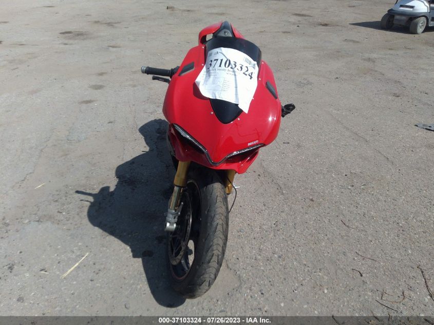 2016 DUCATI SUPERBIKE 1299 PANIGALE/S ZDM14BYW9GB004595
