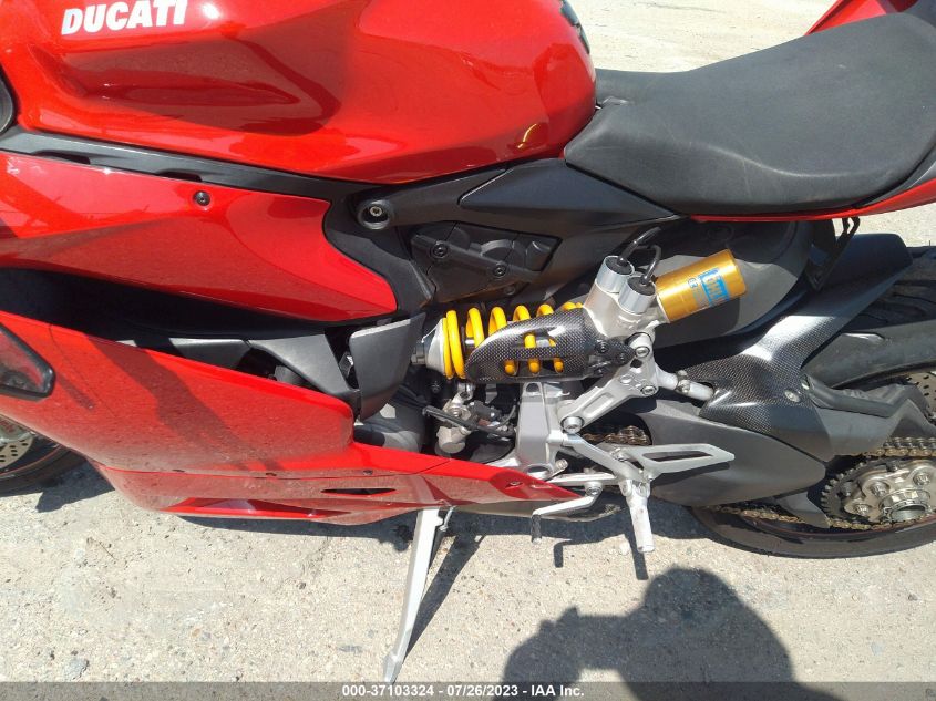 2016 DUCATI SUPERBIKE 1299 PANIGALE/S ZDM14BYW9GB004595