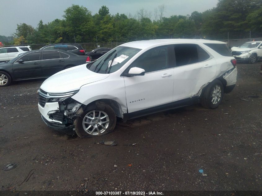 2022 CHEVROLET EQUINOX LT - 3GNAXKEV6NL211690