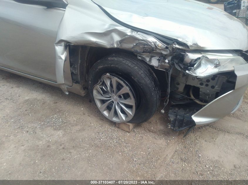 2015 TOYOTA CAMRY XLE/SE/LE/XSE - 4T4BF1FK9FR453185