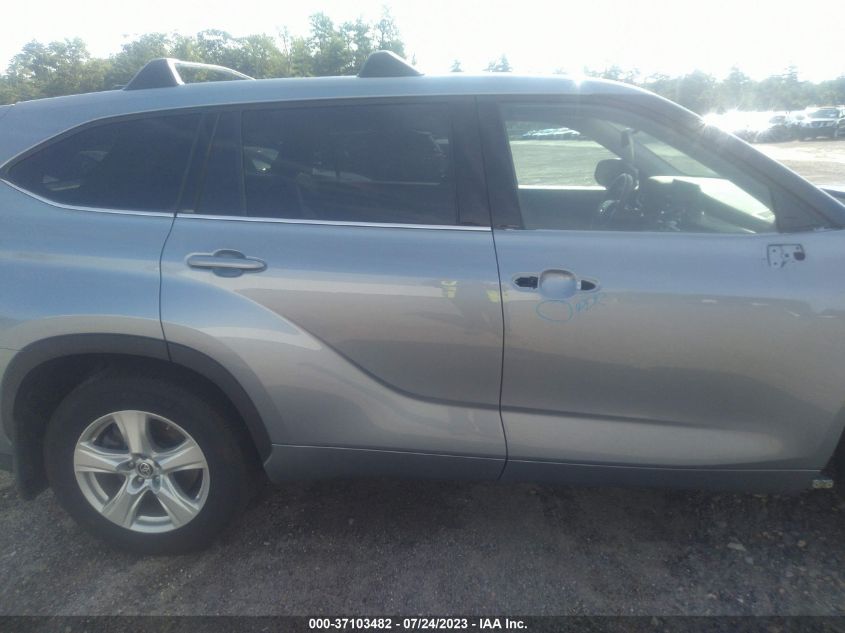 2022 TOYOTA HIGHLANDER LE - 5TDBZRBH6NS182541