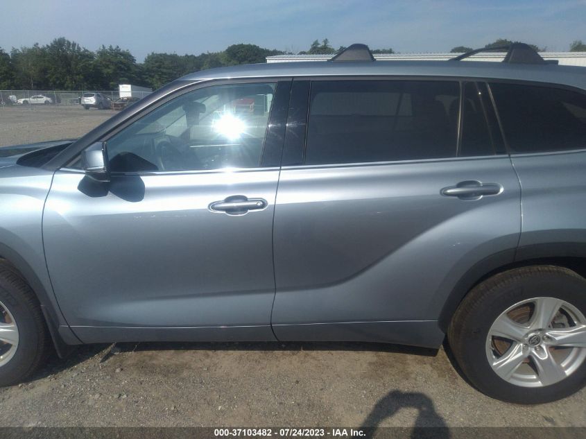 2022 TOYOTA HIGHLANDER LE - 5TDBZRBH6NS182541