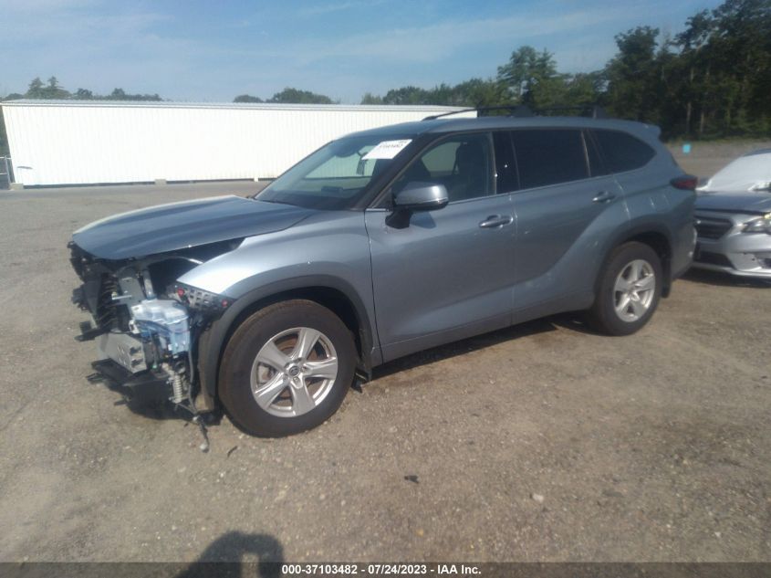 2022 TOYOTA HIGHLANDER LE - 5TDBZRBH6NS182541