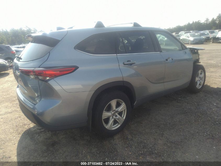2022 TOYOTA HIGHLANDER LE - 5TDBZRBH6NS182541