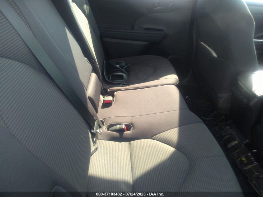 2022 TOYOTA HIGHLANDER LE - 5TDBZRBH6NS182541