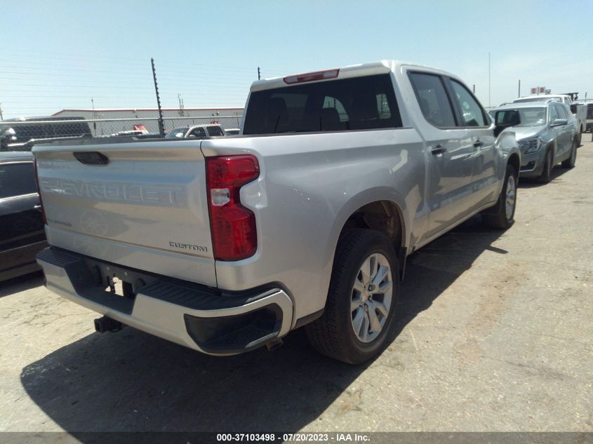 2022 CHEVROLET SILVERADO 1500 CUSTOM - 3GCPDBEK2NG506912
