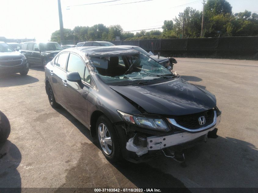 2013 HONDA CIVIC SDN LX - 19XFB2F59DE005679