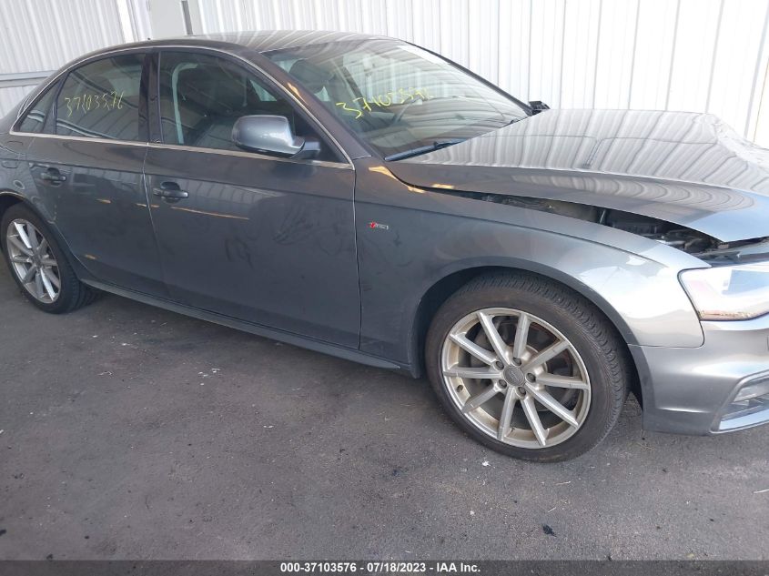 2015 AUDI A4 PREMIUM - WAUBFAFL1FN022399