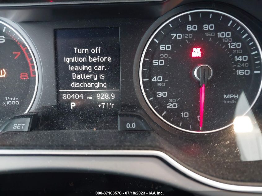 2015 AUDI A4 PREMIUM - WAUBFAFL1FN022399