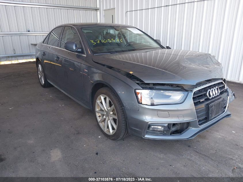 2015 AUDI A4 PREMIUM - WAUBFAFL1FN022399