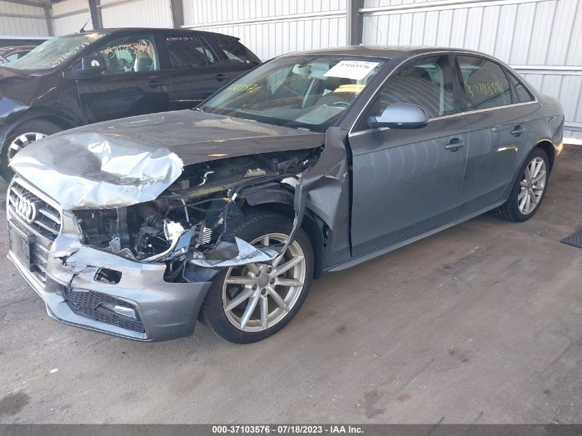 2015 AUDI A4 PREMIUM - WAUBFAFL1FN022399