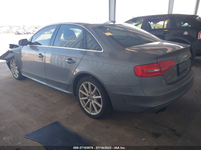 2015 AUDI A4 PREMIUM - WAUBFAFL1FN022399