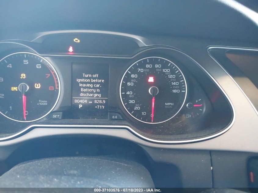 2015 AUDI A4 PREMIUM - WAUBFAFL1FN022399
