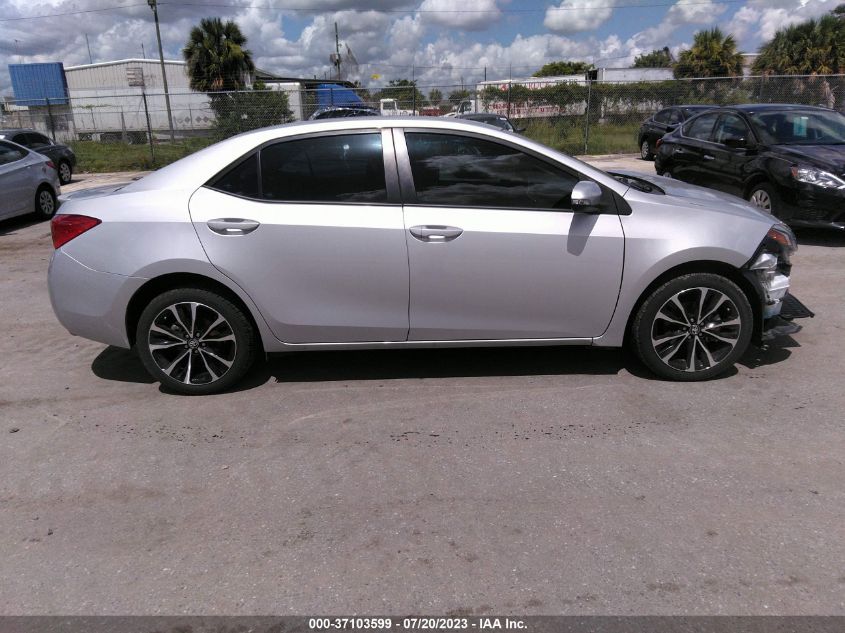 2019 TOYOTA COROLLA L/LE/SE/XLE/XSE - 5YFBURHE9KP942896