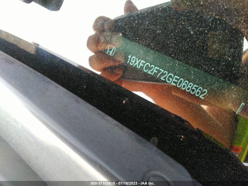 2016 HONDA CIVIC SEDAN EX - 19XFC2F72GE068562