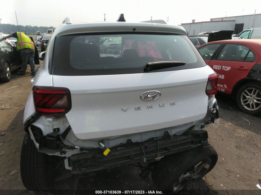 2022 HYUNDAI VENUE SEL - KMHRC8A35NU207629