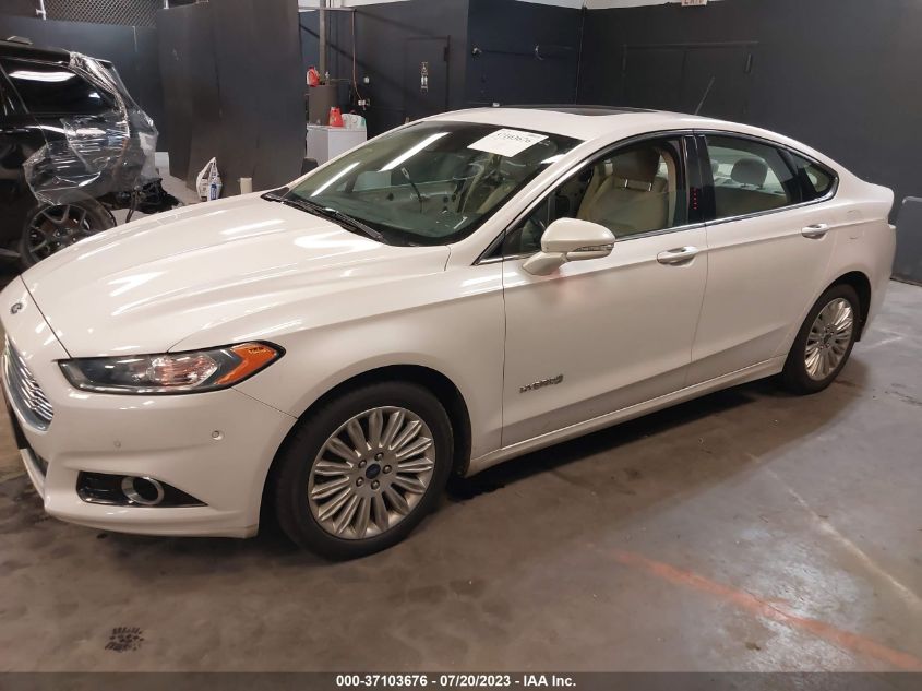 2014 FORD FUSION SE HYBRID - 3FA6P0LU9ER348476