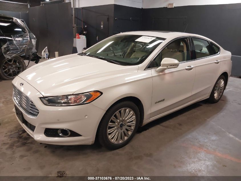 2014 FORD FUSION SE HYBRID - 3FA6P0LU9ER348476