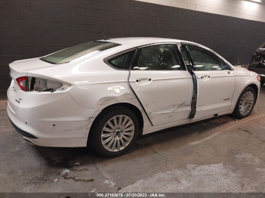 2014 FORD FUSION SE HYBRID - 3FA6P0LU9ER348476