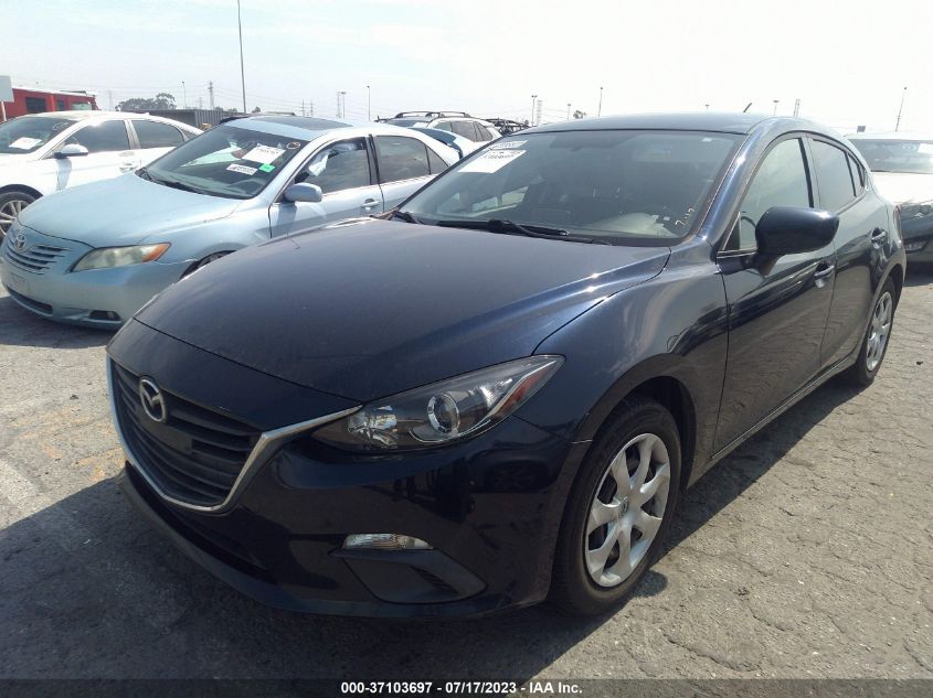 2015 MAZDA MAZDA3 I SPORT - 3MZBM1K70FM191676