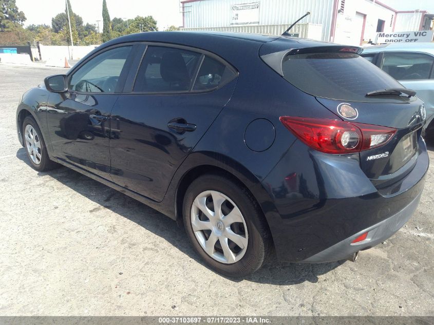 2015 MAZDA MAZDA3 I SPORT - 3MZBM1K70FM191676