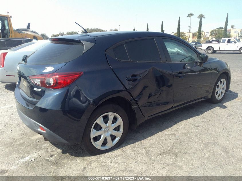 2015 MAZDA MAZDA3 I SPORT - 3MZBM1K70FM191676