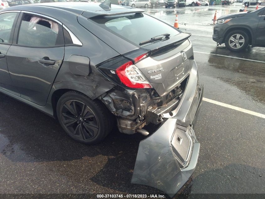 2019 HONDA CIVIC HATCHBACK EX - SHHFK7H65KU408910