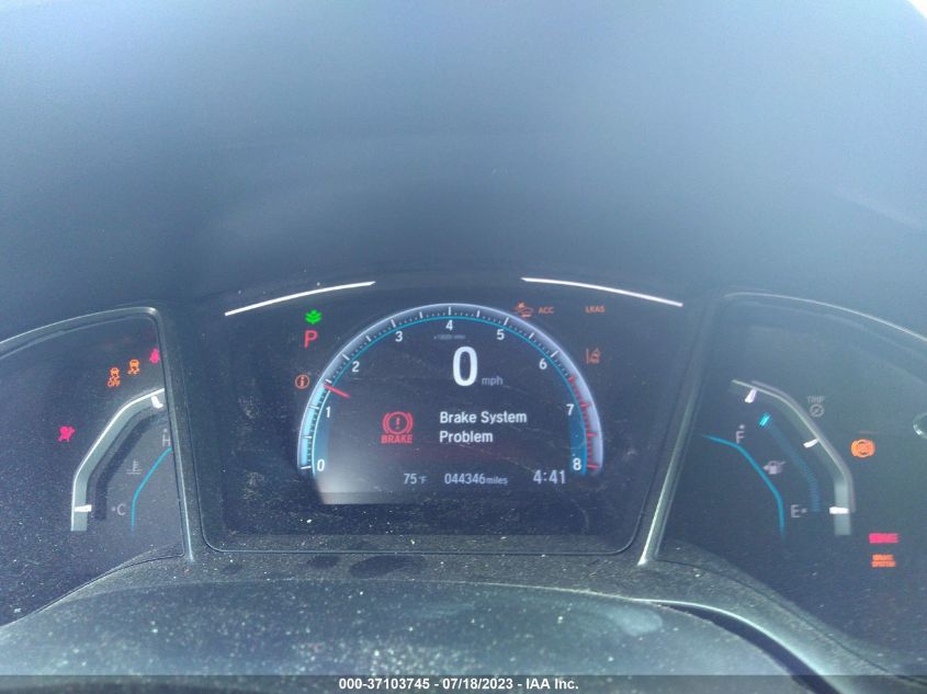 2019 HONDA CIVIC HATCHBACK EX - SHHFK7H65KU408910