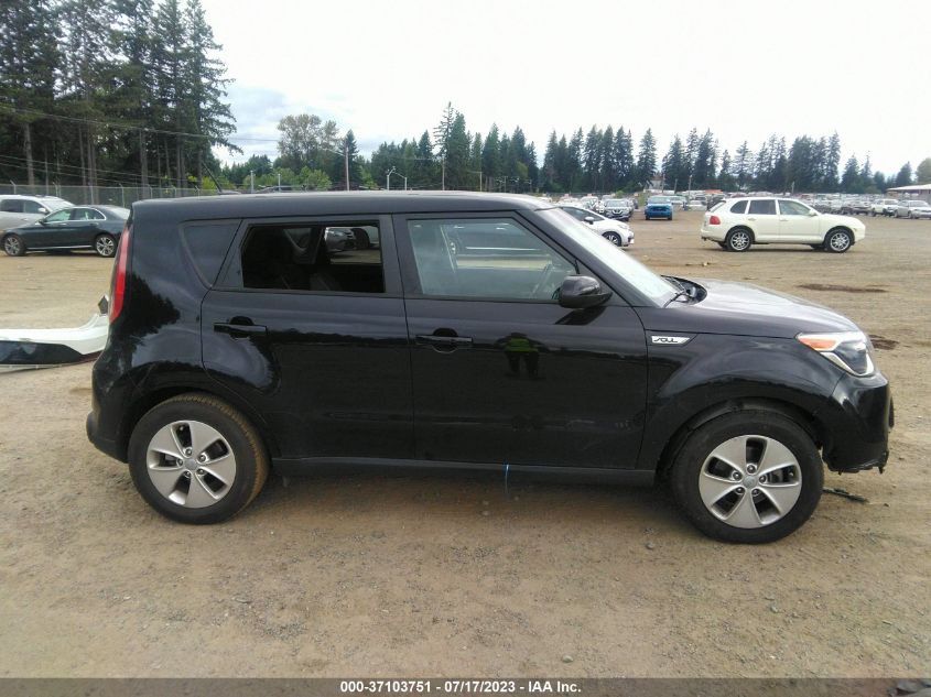2016 KIA SOUL BASE - KNDJN2A25G7844537