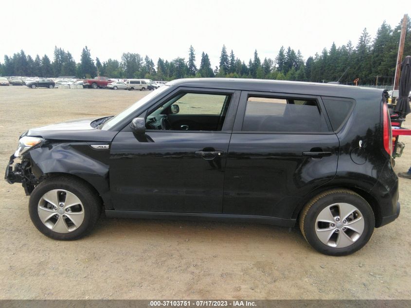 2016 KIA SOUL BASE - KNDJN2A25G7844537