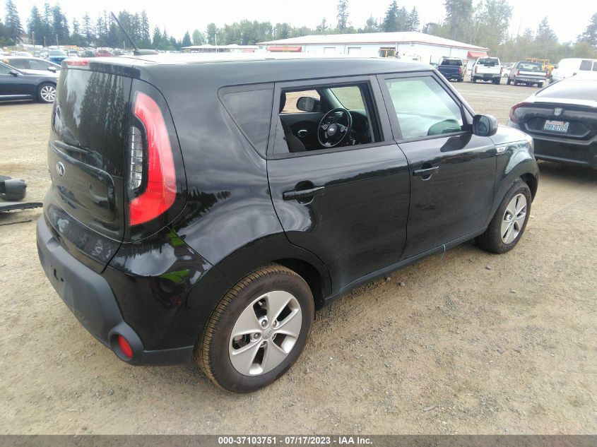 2016 KIA SOUL BASE - KNDJN2A25G7844537
