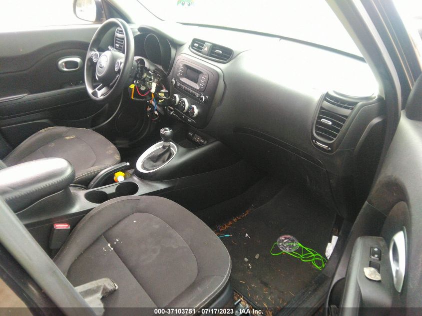 2016 KIA SOUL BASE - KNDJN2A25G7844537
