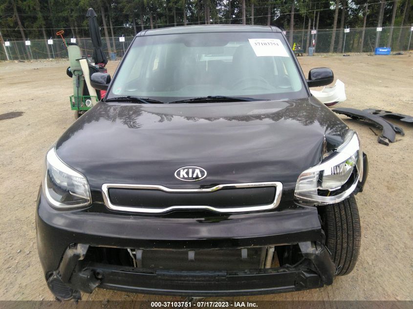 2016 KIA SOUL BASE - KNDJN2A25G7844537