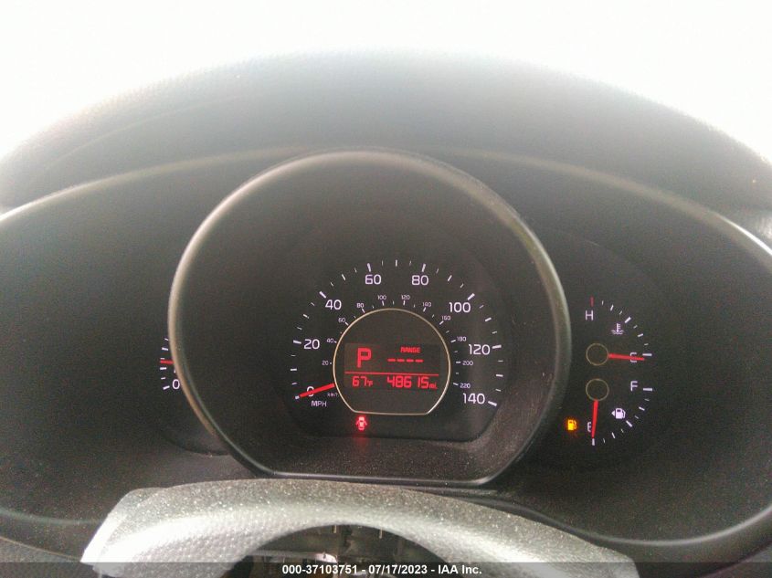 2016 KIA SOUL BASE - KNDJN2A25G7844537