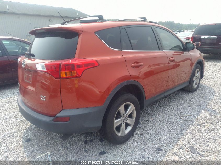 2015 TOYOTA RAV4 XLE - 2T3RFREV7FW242237