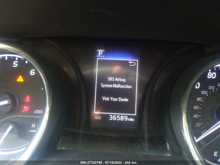 2019 TOYOTA CAMRY LE/SE/XLE/L - 4T1B11HK3KU281736