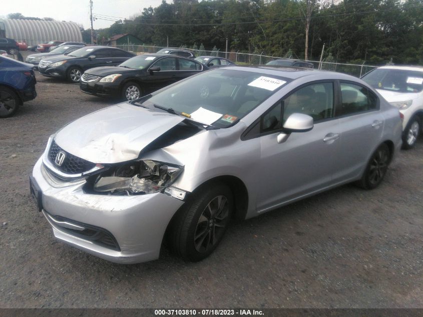 2013 HONDA CIVIC SDN EX - 2HGFB2F88DH532726