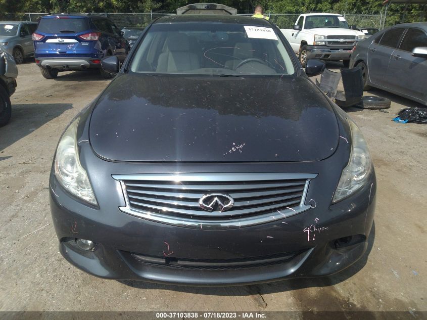2013 INFINITI G37 SEDAN JOURNEY JN1CV6AP5DM712129